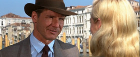 - Dr. Jones?
- Yes?
- I knew it was you. You have your father's eyes.
- And my mother's ears, but the rest belongs to you.