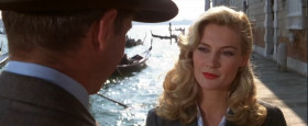 - Dr. Jones?
- Yes?
- I knew it was you. You have your father's eyes.
- And my mother's ears, but the rest belongs to you.