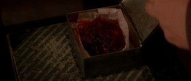 I send you half the kidney I took from one woman preserved for you... the other piece I fried and ate. It was very nice.
From Hell.
