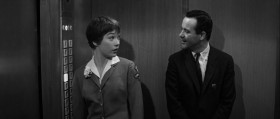 Something happens to men in elevators. It's the change of altitude. The blood rushes to their head.