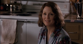 Oh, it's about this woman who's incredibly — well, she's a hostess and she's incredibly confident and she's going to give a party. And maybe because she's confident, everyone thinks she's fine... but she isn't.