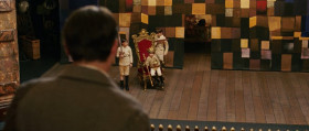 - That scepter's made of wood.
- Yes, well, we dream on a budget here, don't we?