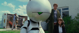 - Marvin, you saved our lives.
- I know. Wretched, isn't it?