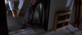 Nine million terrorists in the world... and I gotta kill one with feet smaller than my sister.