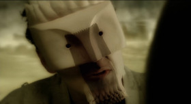 - You don't have a mask. And you're very dull. But you're certainly better than nothing, now that what's-his-name...
- Does everyone here have a mask?
- Of course. How do you know if you're happy or sad without a mask? Or angry? Or ready for dessert?
- I've got a face.
