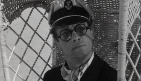 - Tell me, who runs up that flag? Your wife?
- No, my flag steward.
- Who mixes the cocktails? Your wife?
- No, my cocktail steward.
- Look, if you're interested in whether I am married or not...
- Oh, I'm not interested at all.
- Well, I'm not.