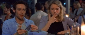 Mr. Fitzherbert - Tits Pervert, more like, who staays freely at my breasts with no idea who I am. <...> Perpetua - slightly senior and therefore she's in charge of me. most of the time I just want to staple things to her head. <...> Daily call from Jude. Best friend.Head of investment at Brightlings Bank who spends most of her time trapped in the lady's toilet, crying over fuck wit boyfriend. <...> Shazzer - journalist. Likes to say "fuck" a lot. <...> Tom - Eighties pop icon who only wrote one hit record and then retired because he found that one record was quite enough to get him laid for the whole of the Nineties. 